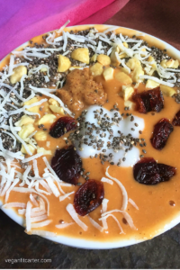 Sweet Potato Pie Bowl courtesy of Vegan Fit Carter