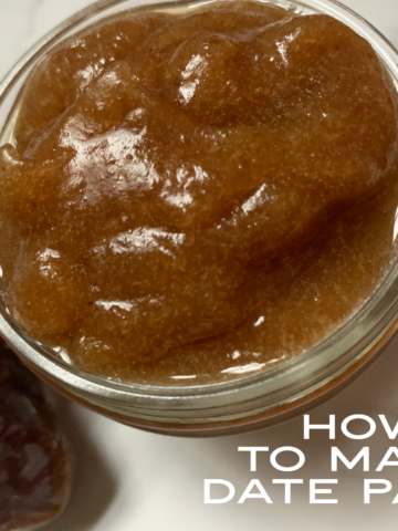 How to Make Date Paste recipe courtesy of That Green Lyfe