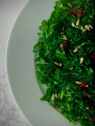Curly-Kale-Salad-with-Lemon-Tahini-Dressing-courtesty-of-That-Green-Lyfe