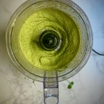 Cilantro-Pepita Hummus recipe courtesy of That Green Lyfe