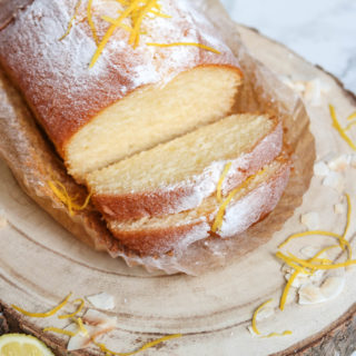 Easy Vegan Lemon Coconut Cake recipe courtesy of That Green Lyfe