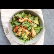 Sundried Tomato and Tahini Salad courtesy of That Green Lyfe