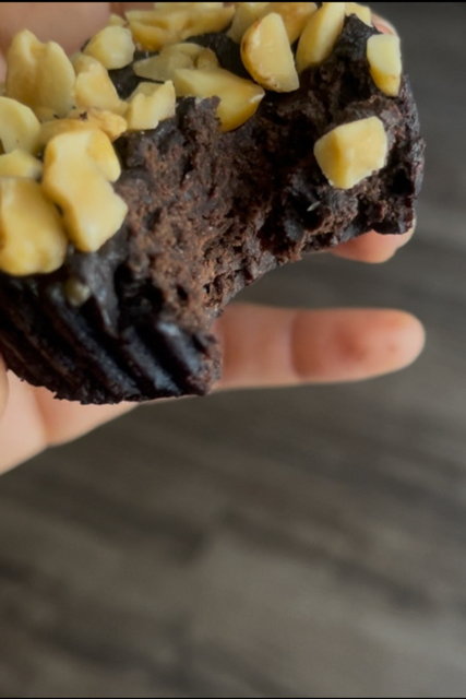 Fudgy Chocolate Chickpea Brownie Bite